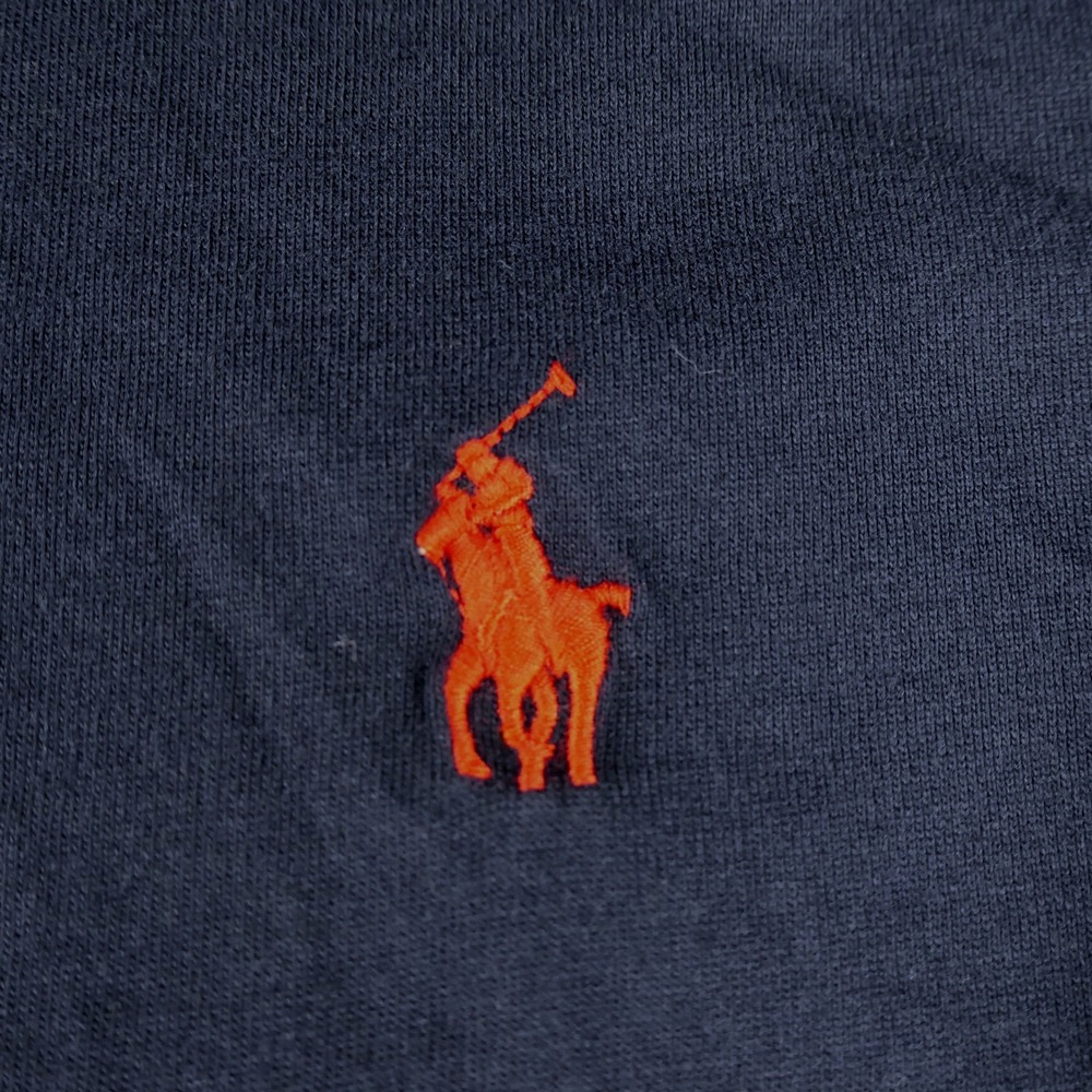Polo Ralph‎ Lauren Shirt Mens 2XLT Tall Blue Long Sleeve Cotton Tee Pony Logo - Picture 4 of 9